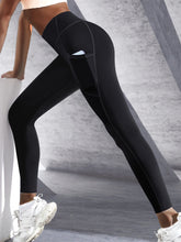 Load image into Gallery viewer, New High Waist Women's Leggings Stretch Yoga Pants Tights With Pockets Push Up Fitness Running Sportswear Solid Color Pants

