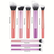 Load image into Gallery viewer, 8pcs Makeup Brush Kit Soft Synthetic Hair Make Up Brushes Foundation Blush Eyeshadow Cosmetic Makeup Tools
