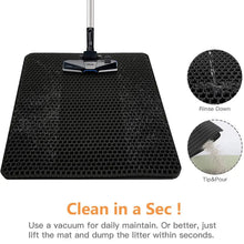 Load image into Gallery viewer, Pet Cat Litter Mat Waterproof Double Layer Cat Litter Trapping Pet Litter Box Mat Clean Pad Products For Cats Accessories

