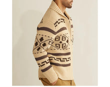 Load image into Gallery viewer, Winter Men's Cardigan Sweaters Fashion Male Knitted Sweater Thermal Warm Coats Casual Man Cashmer Lapel Knitted Jackets Clothing
