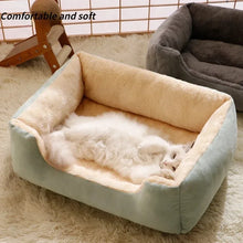 Load image into Gallery viewer, Bed for Cats Pet Products Cushions Kitten Winter Accessories Dog All Houses Supplies Things Accessory Habitats Basket House Beds
