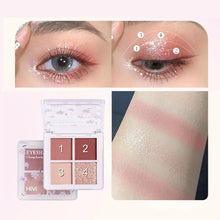 Load image into Gallery viewer, 8-Piece Beauty Set with Lipstick, Concealer, Eyeshadow, Eyebrow, and Blush Makeup
