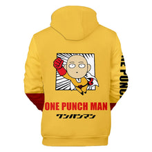 Load image into Gallery viewer, Coat Anime Saitama Oppai Hooded Hoodie Men Women Fleece Sweatshirt Fashion Harajuku Jacket Brand Clothes Cosplay Costume
