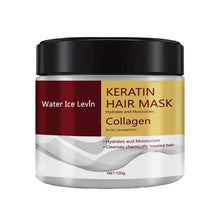 Load image into Gallery viewer, Collagen Keratin Hair Mask Dual Oil Control Moisturizer Conditioner Soft Smooth Frizz Damaged Repair Revitalize Hair Care
