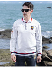 Load image into Gallery viewer, Thick Cotton Embroidered Polo Shirt
