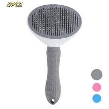 Load image into Gallery viewer, Pet Dog Brush Cat Comb Self Cleaning Pet Hair Remover Brush For Dogs Cats Grooming Tools Pets Dematting Comb Dogs Accessories
