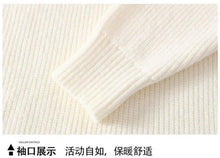 Load image into Gallery viewer, Fashion Men's Solid Color Sweaters Autumn Winter Casual Knitted Pullovers Youth High Streetwear Classic Top Sweatshirts Clothing

