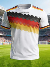 Load image into Gallery viewer, 2026 New Germany National Team White Football Jersey Men's Crew Neck Sportswear with Flag &amp; Eagle Print Casual &amp; Training Tops
