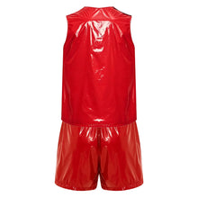 Load image into Gallery viewer, Mens Special Needs Waterproof Sweat Tracksuit Tank Tops And Sides Buttons Boxer Shorts Two Pieces Outfit Adaptive Clothing
