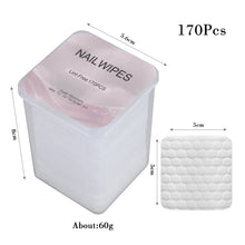 Load image into Gallery viewer, Nail Polish Remover Wipes Nail Cleaning Pads, Non Woven Nail Pads For Women Girl Beauty Salon
