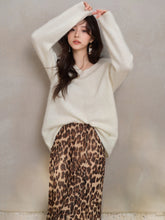 Load image into Gallery viewer, Elegant Wool Knit Skirt Set
