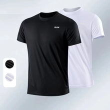 Load image into Gallery viewer, Men Short Sleeve Gym t-Shirts Oversized t-Shirt Tees For Men Football t Shirt Jersey Summer Quick Dry Soccer Top Man Clothing
