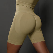 Load image into Gallery viewer, Yoga Shorts Women Sports Shorts Seamless Gym Workout Shorts High Waist Push Up Fitness Sports Shorts Cycling Shorts
