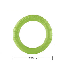 Load image into Gallery viewer, 1pc Orange Dog Toys Pet Flying Disk Training Ring Puller EVA Interactive Training Ring Puller Resistant for Dogs
