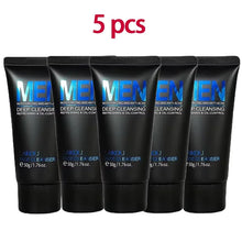 Load image into Gallery viewer, LAIKOU Men Face Cleanser 50g Deep Cleansing Oil Control Anti Acne Refreshing Moisturizing Facial Wash For Men Skin Care
