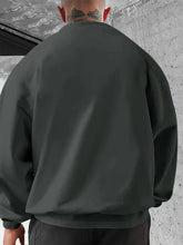 Load image into Gallery viewer, The new men's round-neck hoodie for Spring and Autumn 2025 features street fashion and soft 3D digital pattern printing
