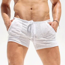 Load image into Gallery viewer, Men's Lightweight Bamboo Home Shorts Summer Comfortable Lounge Sleepwear Elastic Waist Casual Breathable Soft Pajama
