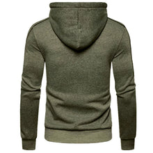 Load image into Gallery viewer, Men's Hoodie Black White Army Green Red Hooded Color Block Fleece Cool Casual Winter Clothing Apparel Hoodies Sweatshirts
