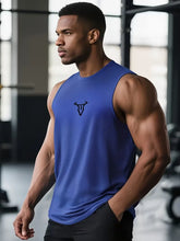 Load image into Gallery viewer, Gym Bodybuilding Workout Muscle Tank Top Summer Cool Quick-Dry Breathable Sleeveless T-Shirts Men Fitness Running Sport Singlets
