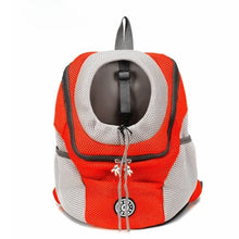 Load image into Gallery viewer, New Dog Pet Backpack Carrier Travel Bag Front Pack Breathable Adjustable with Safety Reflective Strips for Hiking Outdoor Cats
