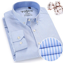 Load image into Gallery viewer, Slim Striped Office Shirt Men
