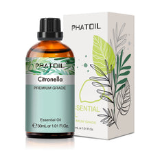 Load image into Gallery viewer, PHATOIL 30ml Aromatherapy Essential Oil Lavender Eucalyptus Vanilla Sweet Orange Aroma Oils For Diffuser Candle Making DIY Soap
