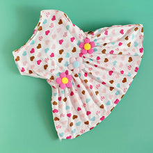 Load image into Gallery viewer, Adorable Printed Puppy Summer Dress
