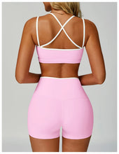 Load image into Gallery viewer, Sport Bras Women Breathable Sports Bra Shockproof Fitness Tops Push Up Gym Crop Top Brassiere Gym Workout Top Seamless Yoga Bra
