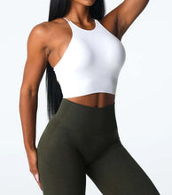 Load image into Gallery viewer, Embrace Seamless Sports Bra Women Backless Gym Bra Tops Padded Yoga Bras Push Up Running Sports Bras Workout Bralette Sportswear
