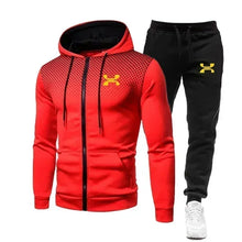 Load image into Gallery viewer, 2025 Fashion Tracksuit For Men Hoodie Fitness Gym Clothing Men Running Set Sportswear Jogger Men'S Tracksuit Winter Suit Sports
