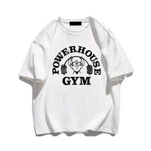 Load image into Gallery viewer, Summer Gym T-Shirts 100 Cotton Oversized Women's T Shirt Graphic Print Sporty Men Tee High Quality Men's Clothes Free Shipping
