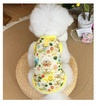 Load image into Gallery viewer, Spring pet apparel: cat &amp; dog clothing - cartoon 3d print, teddy style, cute &amp; breathable, anti-shedding, dropshipping available
