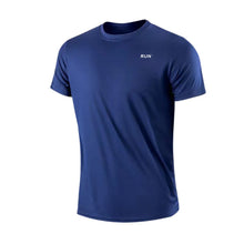Load image into Gallery viewer, Men Short Sleeve Gym t-Shirts Oversized t-Shirt Tees For Men Football t Shirt Jersey Summer Quick Dry Soccer Top Man Clothing
