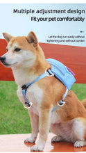 Load image into Gallery viewer, Waterproof Pet Backpack For Dogs Puppy Bag With Harness Collar Outdoor Travel Dog Snacks Backpack French Bulldog Dog Accessories
