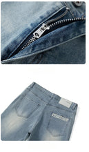 Load image into Gallery viewer, Men's Summer Thin Comfortable Jeans, Fashionable and Breathable Business Straight Pants, Loose Retro Casual Denim Trousers
