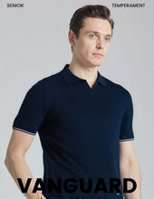 Load image into Gallery viewer, V Neck Embroidered Casual Polo
