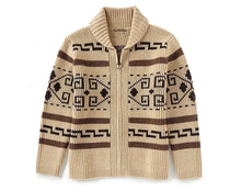 Load image into Gallery viewer, Winter Men's Cardigan Sweaters Fashion Male Knitted Sweater Thermal Warm Coats Casual Man Cashmer Lapel Knitted Jackets Clothing
