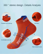 Load image into Gallery viewer, Men’s Cotton Mesh Ankle Sports Socks – 6 Pairs
