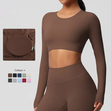 Load image into Gallery viewer, High Stretch Yoga Tee Women
