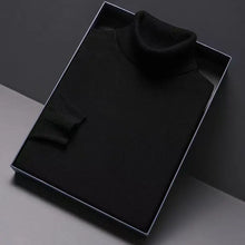 Load image into Gallery viewer, Animal Game Turtleneck Knitwear Luxury Men's Sweater Long Fit Pullover Sweaters Solid Color Men Streetwear Warm Cold Blouse
