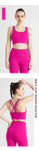 Load image into Gallery viewer, New Summer Sexy Sports Bras Women Fitness Vest Sports Top Cross Back Yoga Bra Running Fitness Breathable Shockproof Yoga Bra
