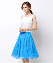 Load image into Gallery viewer, Silk Pleated High Waist Midi
