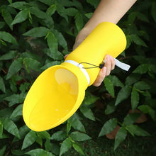 Load image into Gallery viewer, Pet Travel Water Bottle: Collapsible Dog Water Dispenser with Drinking Tray - Portable Leak-Proof Outdoor Hydration Solution

