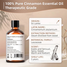 Load image into Gallery viewer, Cinnamon Bark Pure Essential Oil
