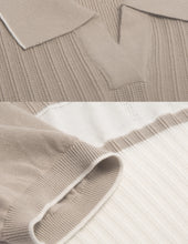 Load image into Gallery viewer, Cotton Patchwork Casual Summer Polo
