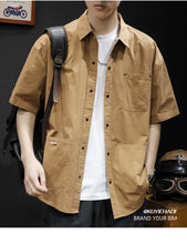 Load image into Gallery viewer, Trendy Casual Zipper Shirt Men
