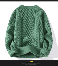 Load image into Gallery viewer, Sweater, Autumn and Winter Men's Thick Crumpled Sweater Jacket, Christmas Couple's Thread
