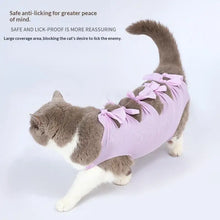 Load image into Gallery viewer, Pet Neutering Suit Cat Postoperative Recovery Clothes Anti-Licking Adjustable Wound Protective Clothing Pet Supplies
