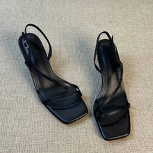 Load image into Gallery viewer, Women High Heels Sandals Designer Dress Shoes Sexy Woman Slippers Luxury Brand Pumps Open Toe Flip Flops Mujer Slides Zapatos
