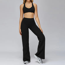 Load image into Gallery viewer, Yoga Set 2PCS Women Sportswear Workout Clothes Seamless Athletic Wear Gym Legging Fitness Bra Crop Top Long Sleeve Sports Suits
